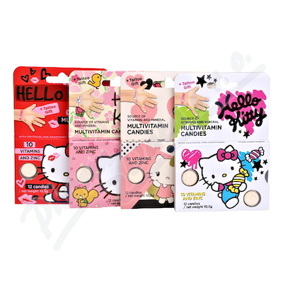 Vieste Multiwitamina Hello Kitty+tet.box tbl.12x12