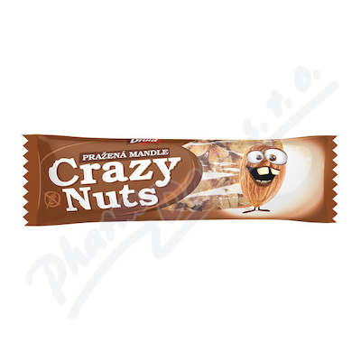 Crazy Nuts Migdały w mlecznej czekoladzie DRUID 30g