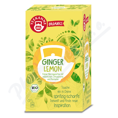 TEEKANNE BIO Organics Ginger Lemon n.s.20x1.8g