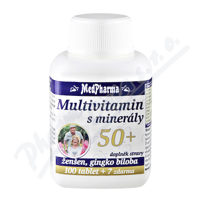 MedPharma Multiwitamina z minerałami 50+ tbl.107