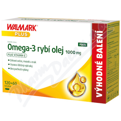 Walmark Omega-3 Tran 1000mg tob.120+60