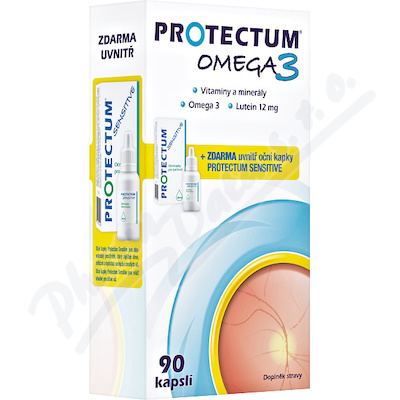 Protectum OMEGA 3 cps. 90 + GRATIS krople do oczu 10ml