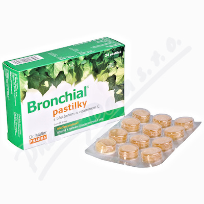 Bronchial pastylki 24szt Dr.Müller