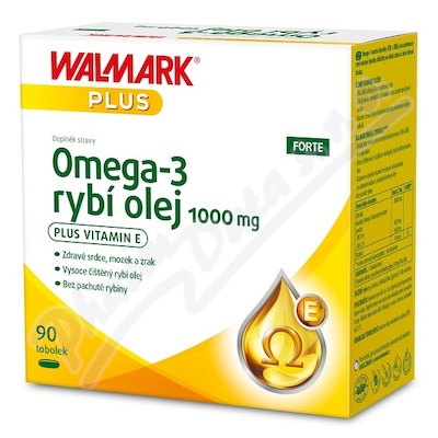 Walmark Omega-3 Tran 1000mg tob.90