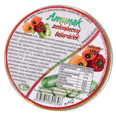 Amunak warzywny tatar 120g
