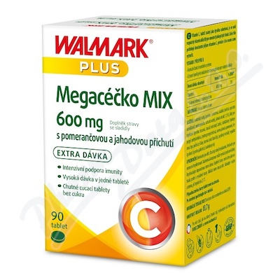 Walmark MegawitaminaC Mix Witamina C 600mg tbl.90