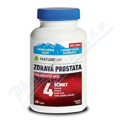 Swiss NatureVia Zdrowa prostata cps.60