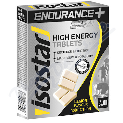 ISOSTAR Endurance+ energy tabletki cytryna 24x4g