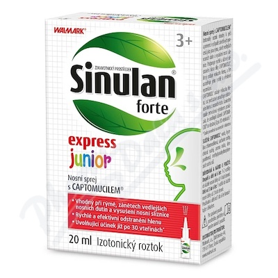 Walmark Sinulan Forte Expr.Junior spray do nosa 20ml