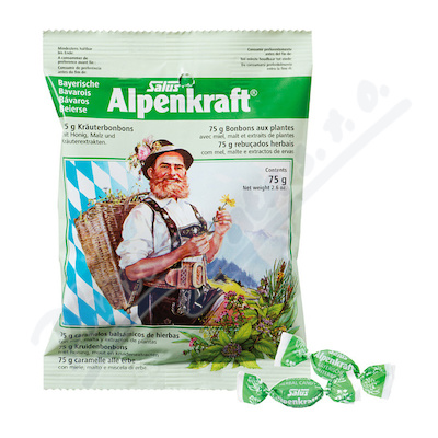 Salus Alpenkraft cukierki ziołowe 75g
