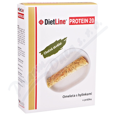 DietLine Protein 20 Omelet z ziołami3x30g