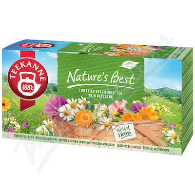 TEEKANNE Natures Best bylinný čaj n.s.20x1.6g
