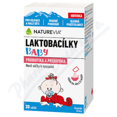 Swiss NatureVia Laktobacílky baby 30 saszetek