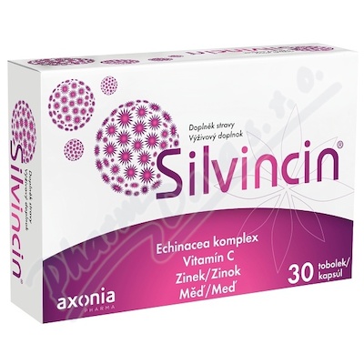 SILVINCIN kapsułki 30x540 mg