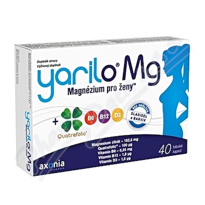 YARILO Mg 40 kapsułek - Magnez dla kobiet