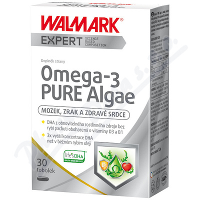 Walmark Omega-3 PURE Algae tob.30