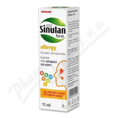 Walmark Sinulan Forte allergy spray do nosa 15ml