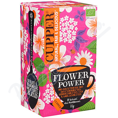 Cupper BIO čaj Flower Power 20 n.s.