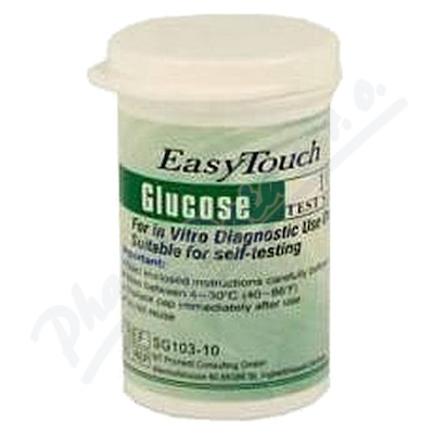 Proužky EASY TOUCH - glukóza 50 ks