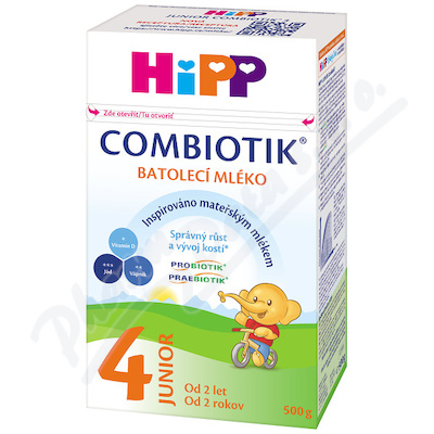 HiPP 4 Junior Combiotik batolecí mléko 500g