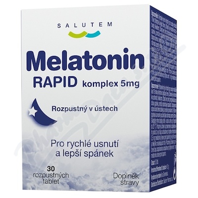 Melatonin Rapid komplex 5mg ODT tbl.30 (pod język)