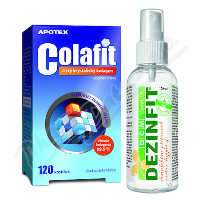 COLAFIT 120 kostek+dezynfekcja grat. 100ml kolagen