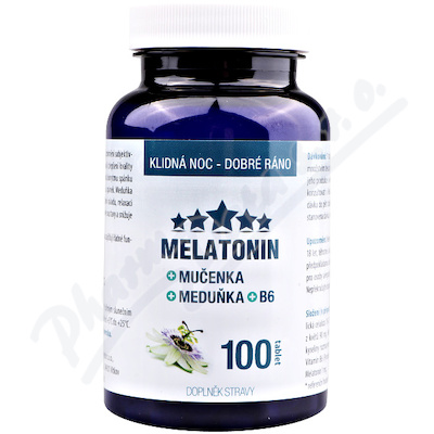Melatonin Męczennica Melisa B6 tbl.100 Clinical