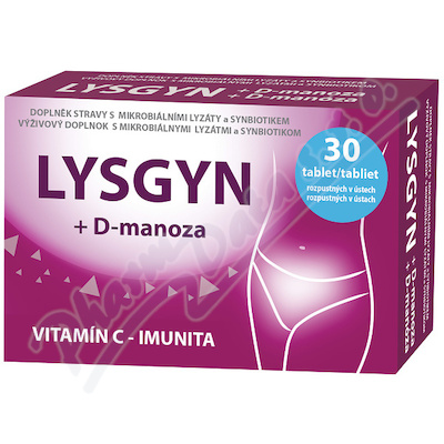 Lysgyn + D-mannoza tbl.30
