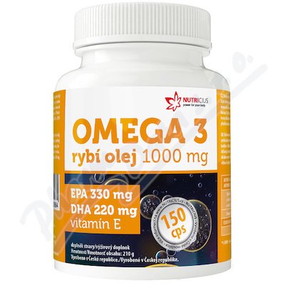 Omega 3 TRAN 1000mg EPA330mg/DHA220mg cps.150