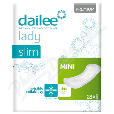 Dailee Lady Premium Slim MINI inko.vložky 28ks