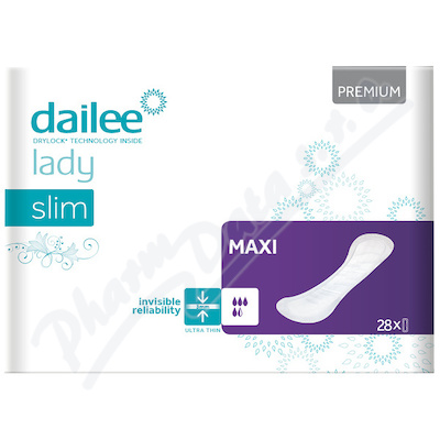 Dailee Lady Premium Slim MAXI inko.vložky 28ks