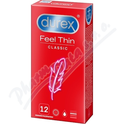 Prezervativ DUREX Feel Thin Classic 12 ks