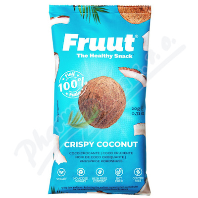 Fruut Sušené kokosové křupavé plátky 20 g