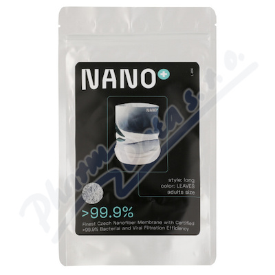 NANO+ Leaves nákrčník s vyměnitelnou nanomembránou