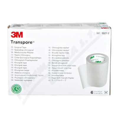 3M Transpore transp.náplast 5cmx9.1m 6ks