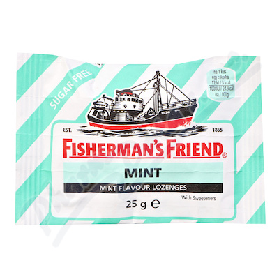 Fishermans Friend cukierki dia miętowe/zielone25g