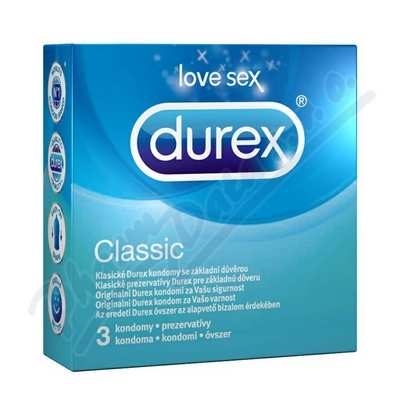 Prezervativ Durex Classic 3ks