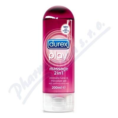 DUREX Play Massage gel 2v1 s Aloe vera 200ml