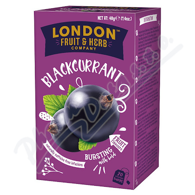 Čaj LFH Černý rybíz 20x2g n.s. London Fruit herb