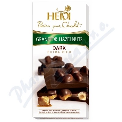 Czekolada HEIDI GrandOr Dark&Hazelnuts 100 g
