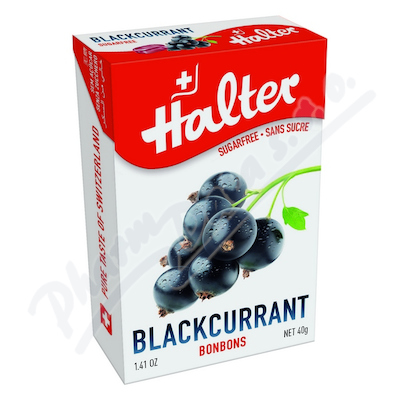 HALTER cukierki Czarna porzeczka 40g blackcurran H203342