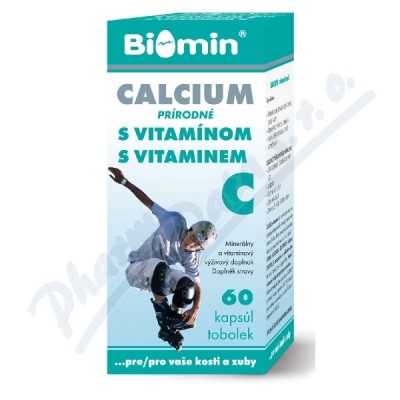 CALCIUM Z WIT. C cps.60 Biomin