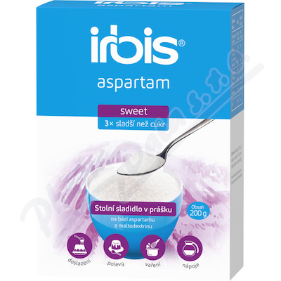 IRBIS Aspartam Sweet 3x słodszy sypki słodzik 200g
