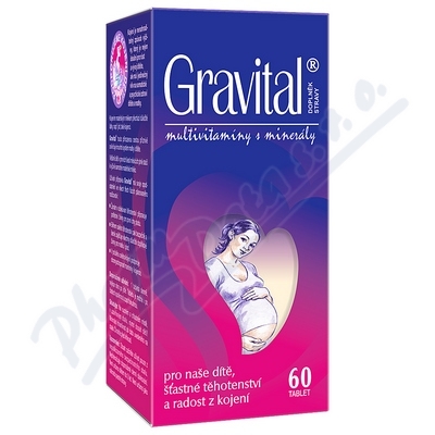 VitaHarmony Gravital tbl.60 dla kobiet w ciąży i karmiących