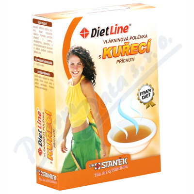 DietLine Zupa błonnikowa o smaku drobiowym 3szt