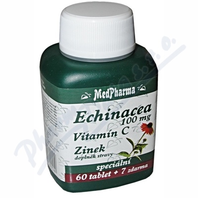 MedPharma Echinacea 100mg+wit.C+Cynk tbl.67
