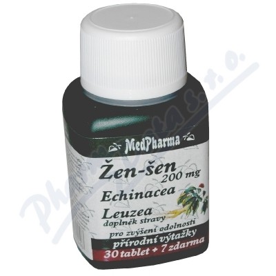MedPharma Żeń-szeń+echinacea+szczodrak leuzea cps.37