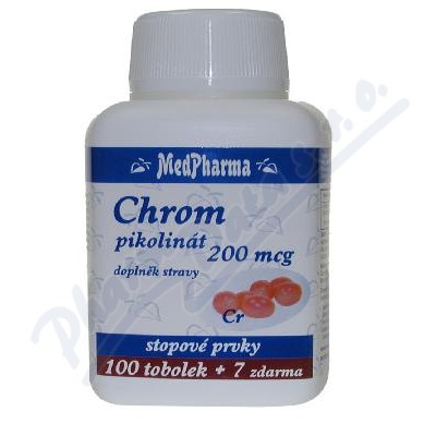 MedPharma Chrom pikolinian 200mg tob.107
