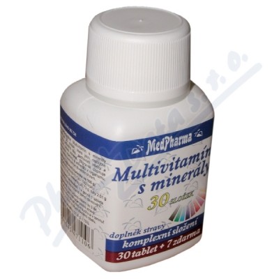 MedPharma Multiwitamina z minerałami 30składników tbl.37