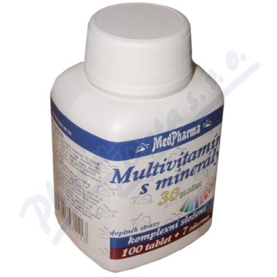 MedPharma Multiwitamina z minerałami 30składników tbl.107
